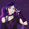 Violet Shadows Art